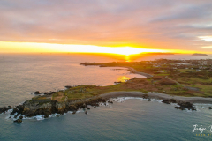 Fort Le Marchant at sunrise Fort Le Marchant at sunrise